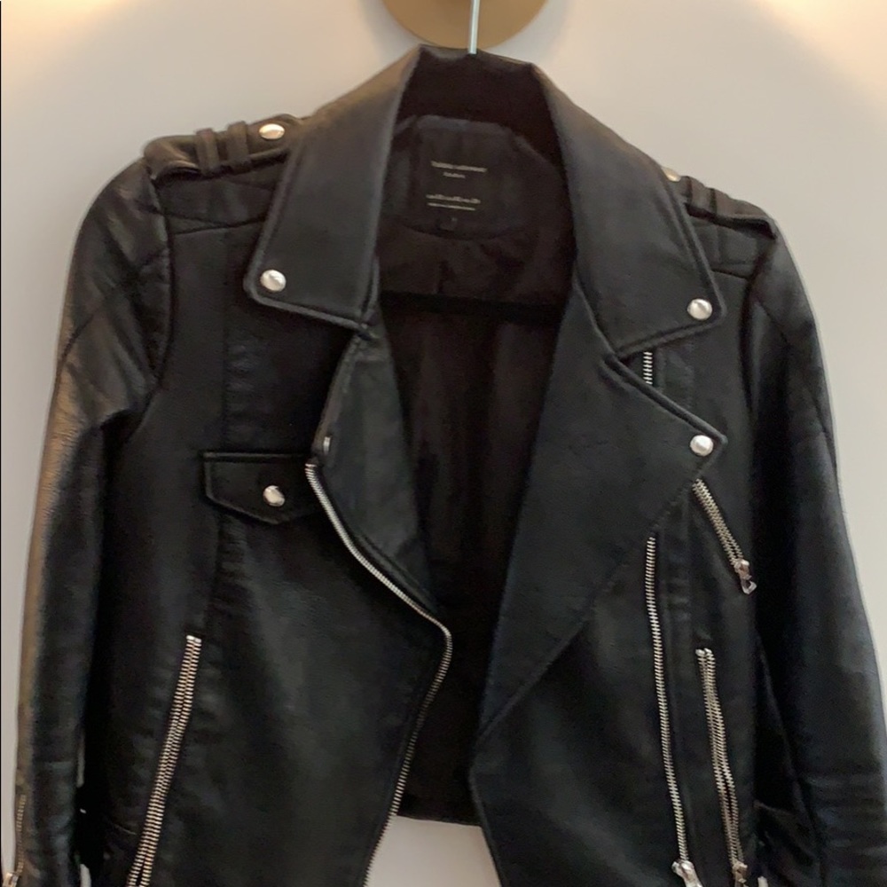 Leather Moto Jacket